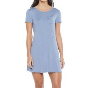 NWT Arizona Lapis Blue T Shirt Dress